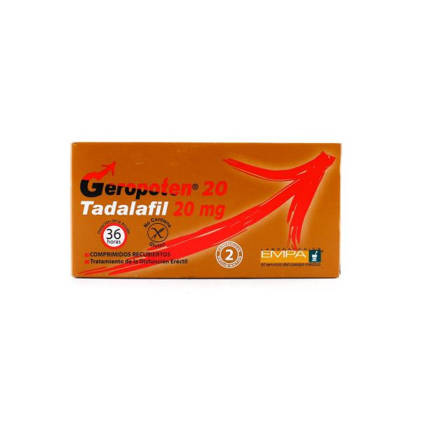 tadalafil 20mg 30 cápsulas