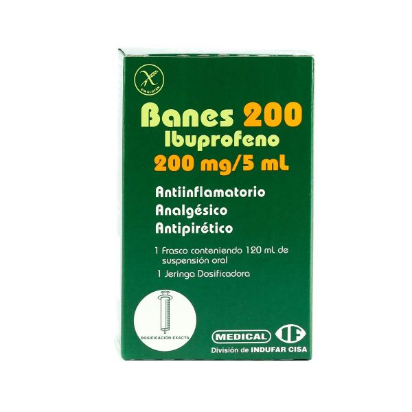 Banes Ibuprofeno 0 Mg 5 Ml Caja De 1 Frasco 1 Ml 1 Jeringa Dosificadora Banes Ibuprofeno 0 Mg 5 Ml Caja De 1 Frasco 1 Ml 1 Jeringa Dosificadora
