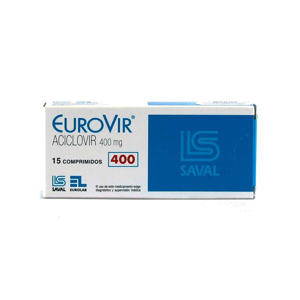aciclovir tabletas de 400 mg