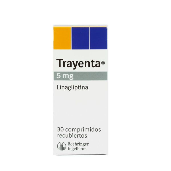 Trayenta 5 mg Linagliptina Caja de 30 comprimidos Trayenta 5 mg Linagliptina Caja de 30 comprimidos