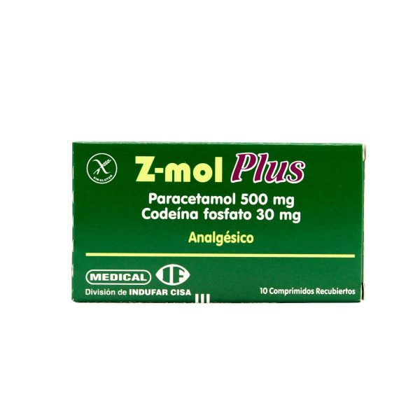 Z mol Plus Paracetamol 500 Mg Code na Fosfato 30 Mg Caja De 10 z-mol-plus-paracetamol-500-mg-code-na-fosfato-30-mg-caja-de-10