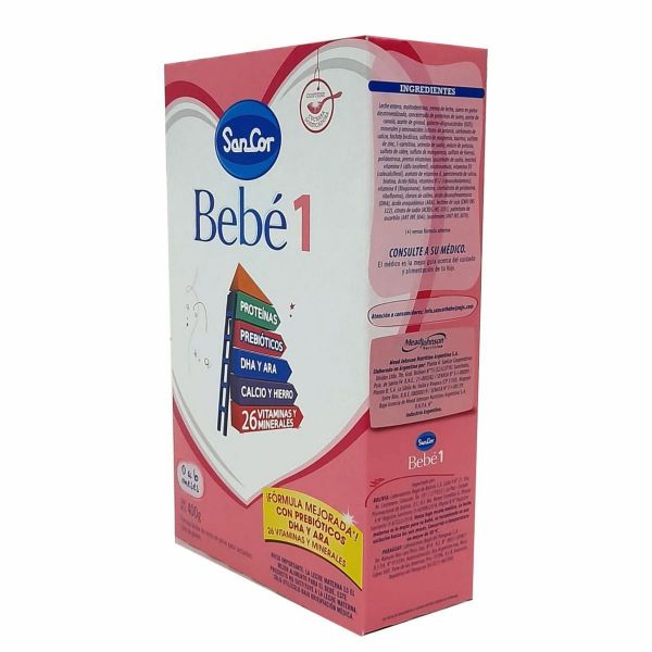 Sancor Bebe 1 Polvo Caja De 400 G