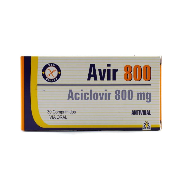 aciclovir 800 mg 35 comprimidos precio