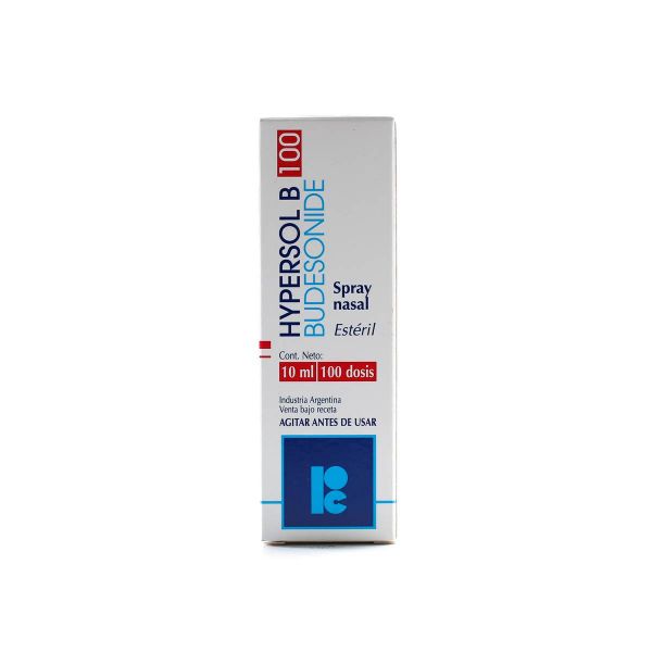 Hypersol B 100 Budesonide Spray Nasal Esteril Frasco De 10ml 100 Dosis