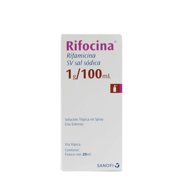 Rifocina Rifamicina Sv Sal Sodica 1 G 100 Ml Spray Frasco De Ml Rifocina Rifamicina Sv Sal Sodica 1 G 100 Ml Spray Frasco De Ml