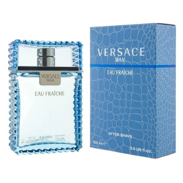 Versace Man Eau Fraiche After Shave Frasco de 100 ml