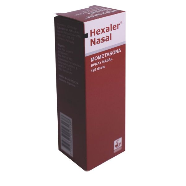 Hexaler Nasal Mometasona Spray Nasal Frasco De 1 Dosis Hexaler Nasal Mometasona Spray Nasal Frasco De 1 Dosis
