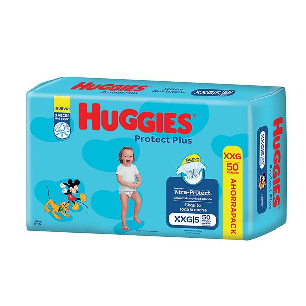 Huggies Protect Plus Panales Desechables Ahorro Pack Extra Extra Grande Xxg 5 Paquete De 50 Unidades Huggies Protect Plus Panales Desechables Ahorro Pack Extra Extra Grande Xxg 5 Paquete De 50 Unidades