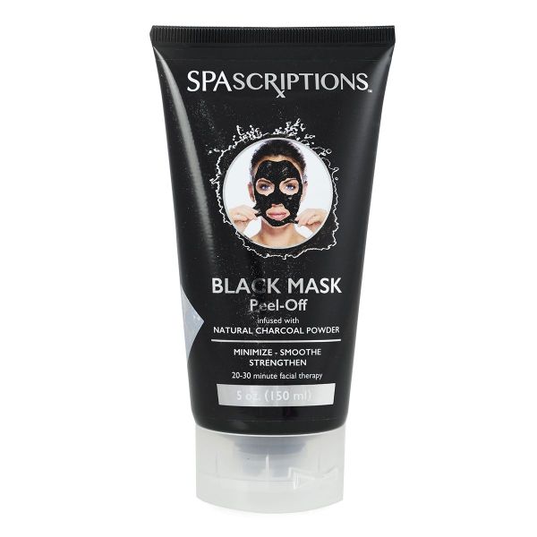 Sin aliento irregular raya Spascriptions Black Mask Peel-Off Mascarilla Negra - Pomo de 150 ml