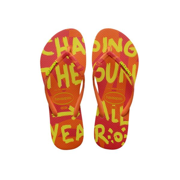 HAVAIANAS SLIM SUMMER BEGONIA 37/8